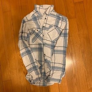 blue plaid from PACSUN